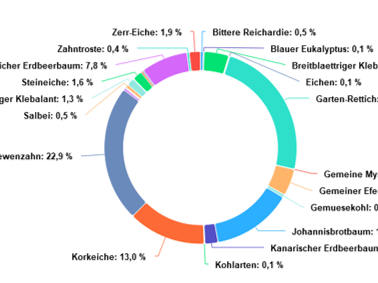 Erste Ergebnisse DNA-Trachtanalyse